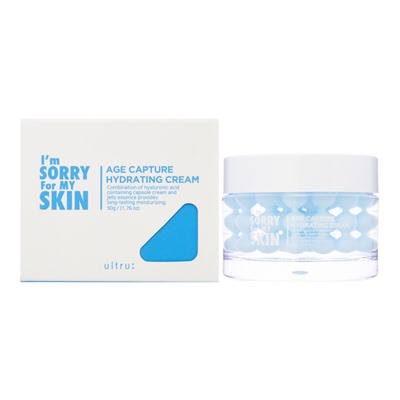 I'm Sorry for My Skin Age Capture Hydrating Cream Антивозрастной увлажняющий капсульный крем для лица с гиалуроновой кислотой 50г