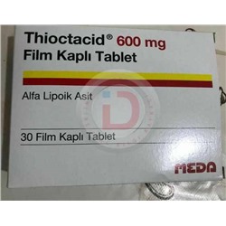 THIOCTACID 600 mg HR 30 film тиоктацид