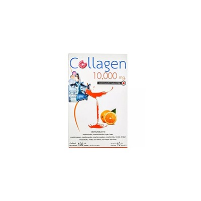 Питьевой коллаген Collagen Plus от Donutt 10 пакетиков / Donutt Collagen Plus Orange flavour 10 sachets
