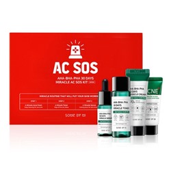 [Miniature] AHA-BHA-PHA 30 Days Miracle AC SOS Kit, Набор кислотных средств для проблемной кожи