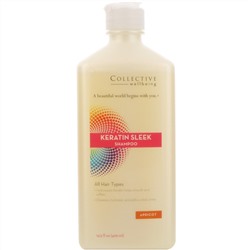 Life Flo Health, Keratin Sleek Shampoo, Apricot, 14.5 fl oz (429 ml)