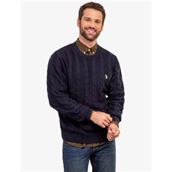 USUF2S5216-0000A  CABLE CREW NECK SWEATER