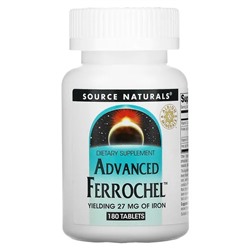 Source Naturals, Advanced Ferrochel, 180 Tablets