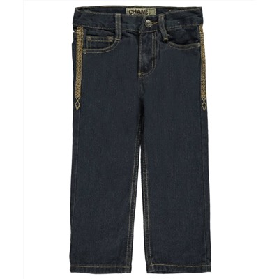 CHAMS LITTLE BOYS’ TODDLER “EMBROIDERED TRAIL” JEANS | Детские джинсы