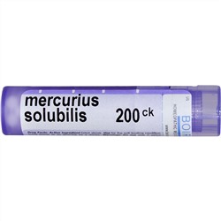 Boiron, Single Remedies, Меркуриус солюбилис, 200CK, прибл. 80 гранул