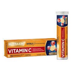Nutraxin Шипучие витамины Vitamin C D + Zinc С витамин Д цинк