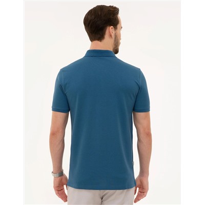 Mavi Slim Fit Polo Yaka Basic Tişört