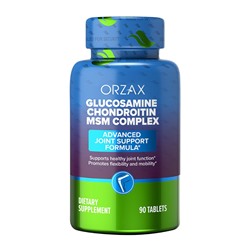 Orzax Glucosamine Chondroitin MSM Complex 90 таблеток