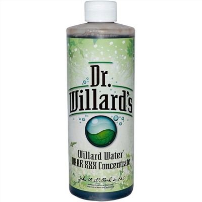 Willard, Willard Water, темный концентрат XXX, 16 унций (0,473 л)