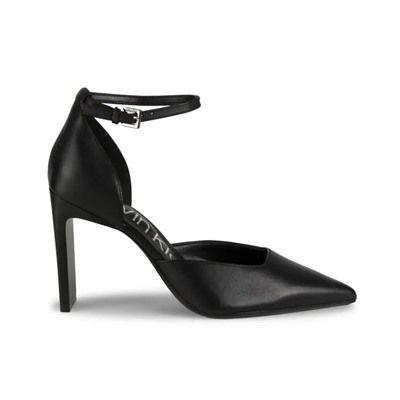 Calvin Klein Carcie Ankle Strap Leather Pumps