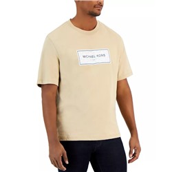 MICHAEL KORS Men's Empire Short Sleeve Crewneck Flagship Logo T-Shirt