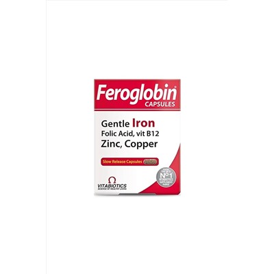 Vitabiotics Feroglobin 30 Kapsül 51063