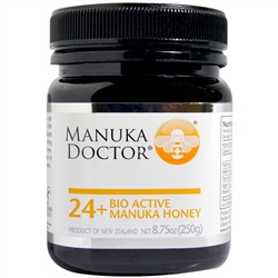 Manuka Doctor, 24+ биологически активный мед Манука, 250 г (8,75 унц.)