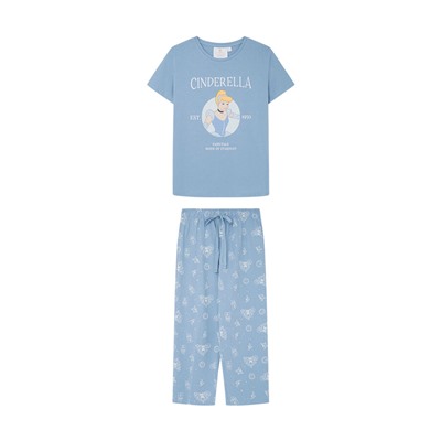 Pijama 100% algodón Disney Cenicienta