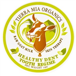 Tierra Mia Organics, Терапевтическое средство для десен и зубов со свежим козьим молоком , .75 унций