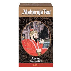 MAHARAJIA TEA Black Assam Maguri Bill Чёрный байховый Ассам Магури Бил 200г