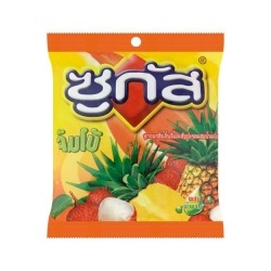 Sugus Jumbo Lychee and Pineapple Flavoured Chewy Candy with Fruit Juice 94_5 g