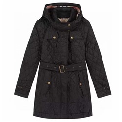 Теплое осенне-зимнее пальто с капюшоном в британском стиле, высокое качество, без логотипа  💋сдержанная роскошь