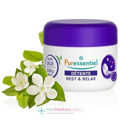 Puressentiel Détente Baume de Massage Calmant Bébé 30 ml