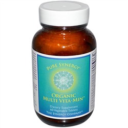 The Synergy Company, Органические мультивитамины Multi Vita Min, 60 растительных таблеток