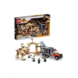 LEGO ® Jurassic World T. rex ve Atrociraptor Dinozor Kaçışı 76948 - Oyuncak Yapım Seti (466 Parça) LG76948