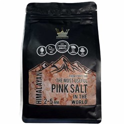 UNITED SPICES Pink Salt Himalayan Соль гималайская крупный помол дой-пак 1000г