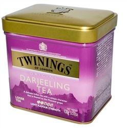 Twinings, Origins, листовой чай Darjeeling, 100 г