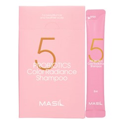 MASIL 5 PROBIOTICS COLOR RADIANCE SHAMPOO Шампунь для окрашенных волос с защитой цвета 8мл*20