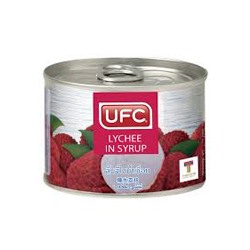 Личи в сиропе без консервантов от UFC 170 гр / UFC Lychee in syrup 170 g