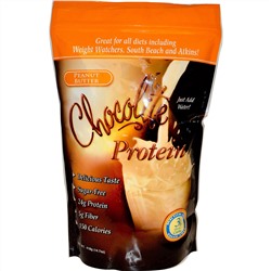 HealthSmart Foods, Inc., ChocoRite Protein, Peanut Butter, 14.7 oz (418 g)