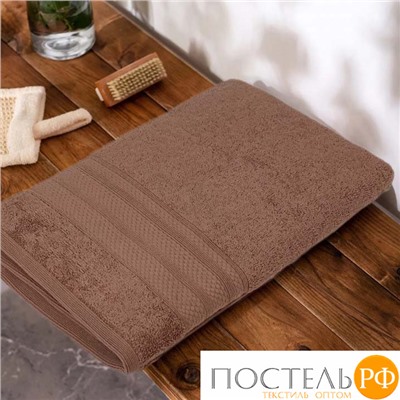 Полотенце Kарвен "PETEK BORDUR DUZ "Lux Cotton 50*90 1шт махра H 5159 murdum