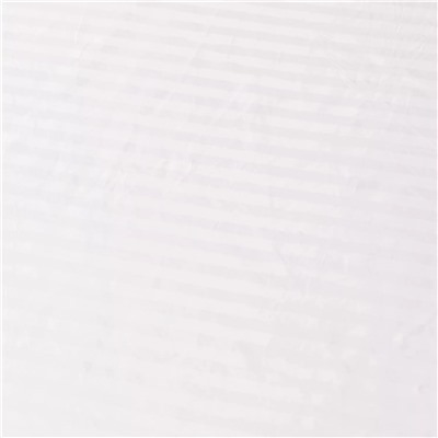 Простыня Страйп Сатин Однотонный Отель белый 100% хлопок на резинке 1x1 RR1CTH0364