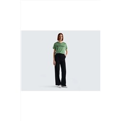 United Colors of Benetton Kadin-kuşkonmaz Rengi-be Slogan Baskılı Rahat Kalıp T-shirt 123P3096D103G-2K7