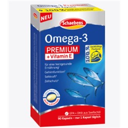 Omega 3 Lachs- & Fischöl Kapseln 90 St., 79 g