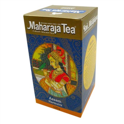 MAHARAJIA TEA&amp;SWEETS Assam black tea Harmutty Чай Ассам черный байховый Харматти 100г