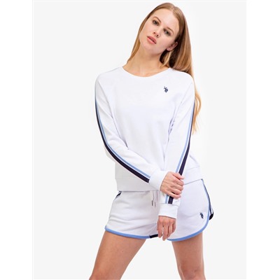 RAGLAN SLEEVE CREW NECK PULLOVER