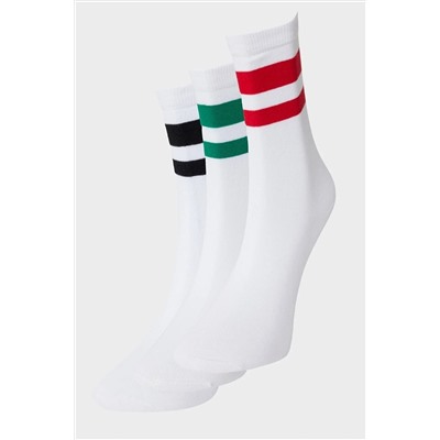 Wrangler 3'lü Yüksek Kesim Çorap Paketi W222589