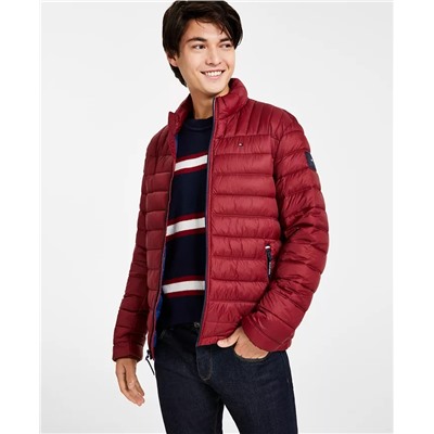 TOMMY HILFIGER Men's Packable Quilted Puffer Jacket