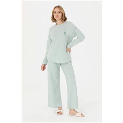Kadın Mint Pijama Takımı