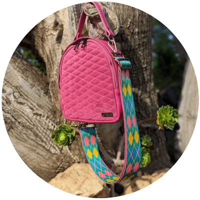 AB.Z · Pelle · mochila 421 (650) FUXIA+CINTURON BOLSOS (130)-20 (8) АКЦИЯ