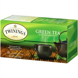 Twinings, Зеленый чай, 25 пакетиков, 1,76 унции (50 г)