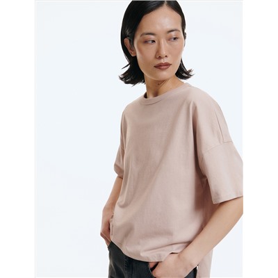 Oversize-T-Shirt aus Baumwolle