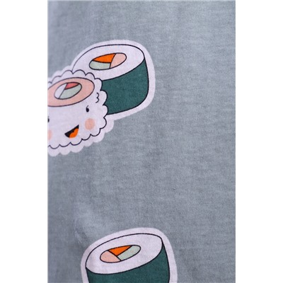 Пижама с шортами Суши-роллы ПД-009-044 НАТАЛИ #876156
