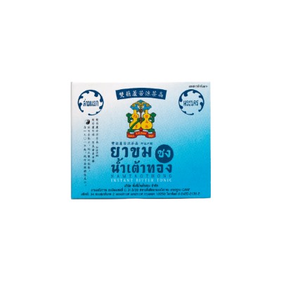 Растворимый горький тонизирующий чай Намтаотонг / Namtaothong Instant Bitter Tonic _Blue_ 5 Packets