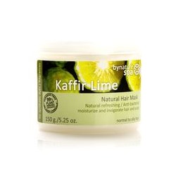 Органическая маска для нормальных и жирных волос с каффир-лаймом Bynature 150 gr/Bynature kaffir lime hair mask 150 gr