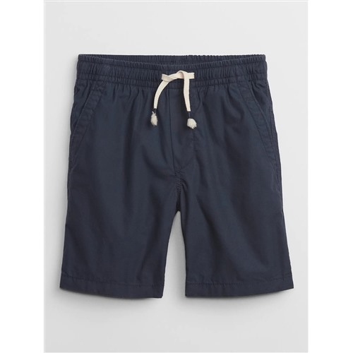 Kids Poplin Pull-On Shorts with Washwell Размер L, Цвет classic jasper blue