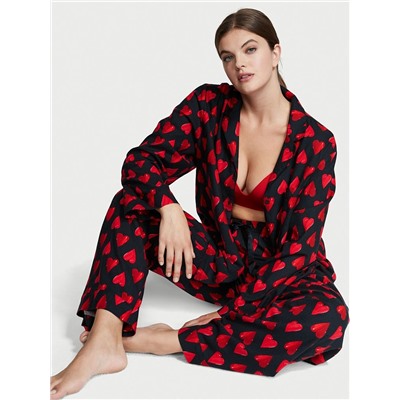 VICTORIA'S SECRET Flannel Long Pajama Set