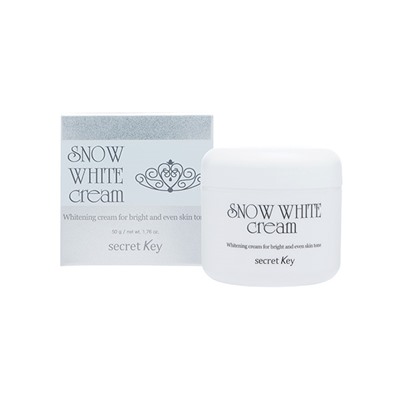 secret Key SNOW WHITE cream Крем для лица отбеливающий 50г