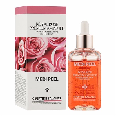 Ампульная сыворотка с экстрактом роз Medi-Peel Luxury Royal Rose Ampoule 100 мл