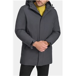 Hooded Water Resistant Stadium Jacket